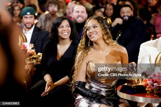 Beyonce at THE 65TH ANNUAL GRAMMY AWARDS, broadcasting live Sunday, February 5, 2023 on the CBS Television Network, and available to stream live and...