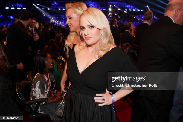 Rebel Wilson at the 65th Annual GRAMMY Awards held at Crypto.com Arena on February 5, 2023 in Los Angeles, California.