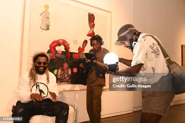 Sjava Isibuko Cover Sjava at the listening session and launch of new album, Isibuko at ...