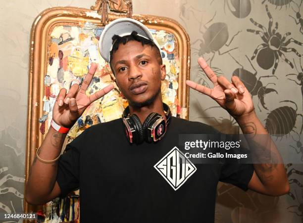 Emtee at the listening session and launch of new album, Isibuko at Circa Art Gallery on January 26, 2023 in Johannesburg, South Africa. Jabulani...