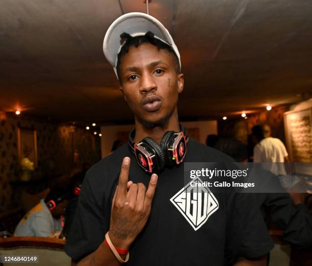 Emtee at the listening session and launch of new album, Isibuko at Circa Art Gallery on January 26, 2023 in Johannesburg, South Africa. Jabulani...