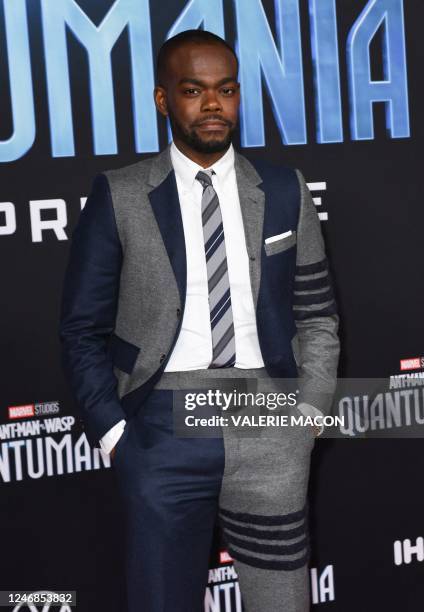 Actor William Jackson Harper arrives for the World Premiere of Marvels "Ant-Man and the Wasp: Quantumania" at the Regency Village Theatre in Los...