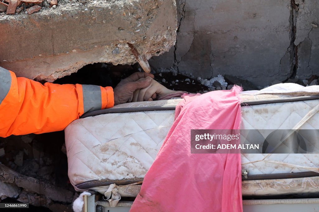 TOPSHOT-TURKEY-SYRIA-QUAKE