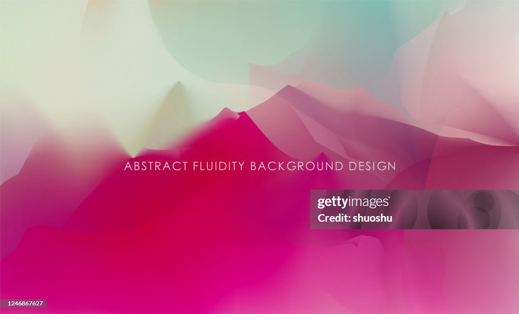 Abstrakte Farbe chinesische Berge und Wasser Malerei Landschaft Hintergrund