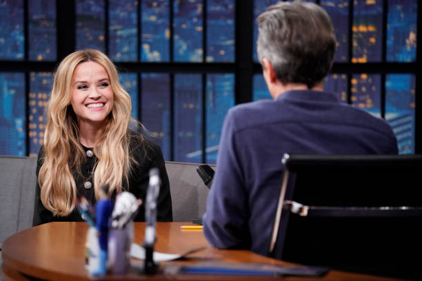 NY: NBC'S "Late Night With Seth Meyers" With Guests Reese Witherspoon, Paula Pell, Chef Michael Solomonov (Band Sit-In: Fred Armisen)