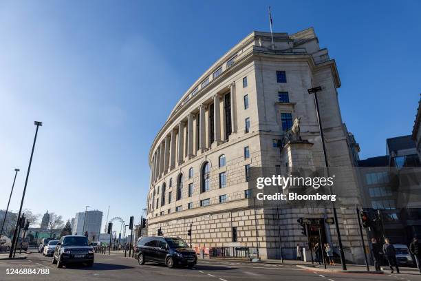 The Unilever Plc global headquarters in London, UK, on Tuesday, Feb. 7, 2023. Unilever are due to report fourth-quarter results on Thursday....