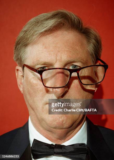 Actor Adrian Dunbar are photographed for BAFTA's Virgin Media British Academy Television Awards folio on June 6, 2021 in London, England.