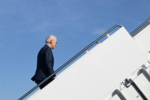 DC: President Biden Departs The White House En Route To Wisconsin