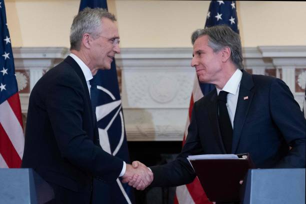 DC: NATO Secretary Jens Stoltenberg Meets With Secretary Blinken At The State Department