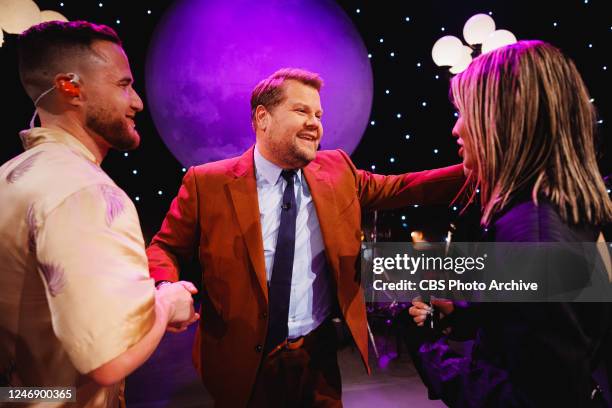 The Late Late Show with James Corden airing Monday, February 6 with guests Michael Douglas, Guillermo del Toro, and Mike Posner & Salem Ilese.