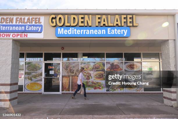 Golden Falafel restaurant in Denver, Colorado on Wednesday, February 8, 2023.