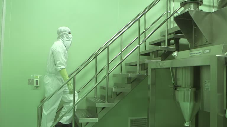 Clean Room Falling Operator Pharmaceutical Cleanroom Videos and HD Footage - Getty Images