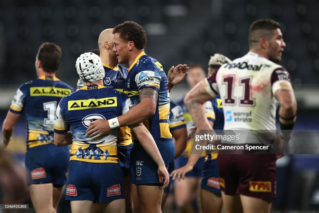 NRL Rd 4 - Eels v Sea Eagles