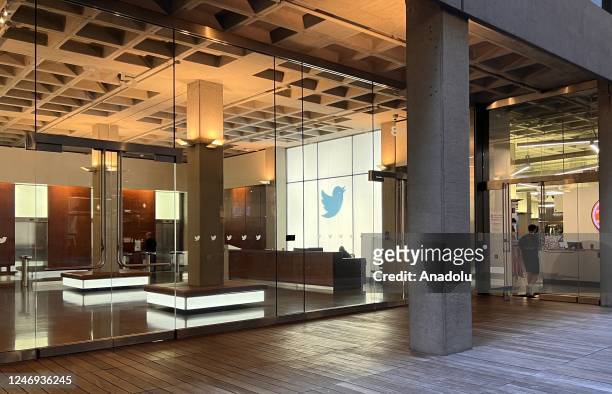 View of Twitter Headquarters in San Francisco, California, United States on February 8, 2023.