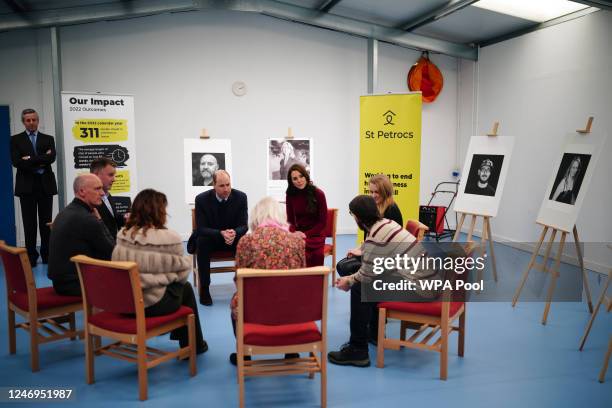 Prince William, Prince of Wales, known as the Duke of Cornwall and Catherine, Princess of Wales, known as the Duchess of Cornwall while in Cornwall...