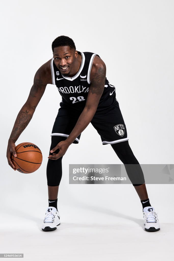 Dorian FinneySmith of the Brooklyn Nets poses for a portrait at The