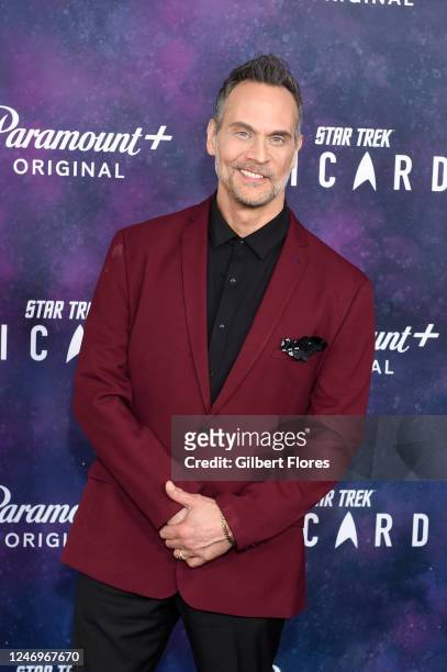 Todd Stashwick at the premiere of "Star Trek: Picard the Final Season" held at TCL Chinese Theatre on February 9, 2023 in Los Angeles, California.
