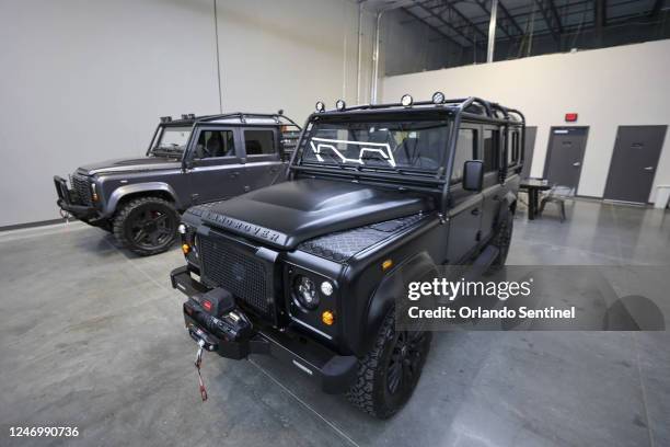Automotive Design transforms classic Land Rovers and Jaguar E-Type into customized modern builds at a 100,000-sq. Ft. Facility in Kissimmee, Fla.,...