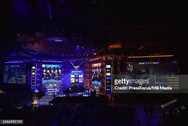 General view of Spodek Aren during ESL Intel Extreme Masters Counter-Strike: Global Offensive CS:GO match between Natus Vincere and Outsiders on...