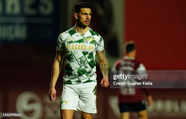 Andre Luis of Moreirense FC during the Liga Portugal 2 match between SCU Torreense and Moreirense FC at Estadio Manuel Marques on February 10, 2023...