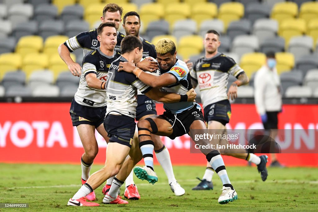 NRL Rd 4 - Cowboys v Sharks