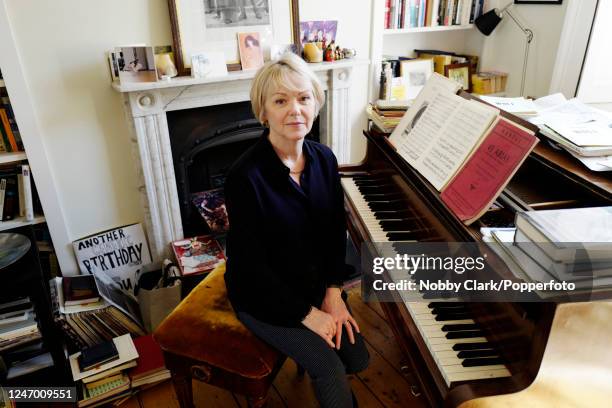 English operatic soprano Joan Rodgers photographed at her home in London, England on 19th April, 2018.