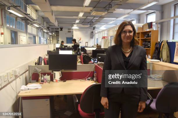 Tizian Rossetto, a structural engineer and a professor at University College London, poses for a photo during an exclusive interview in London,...