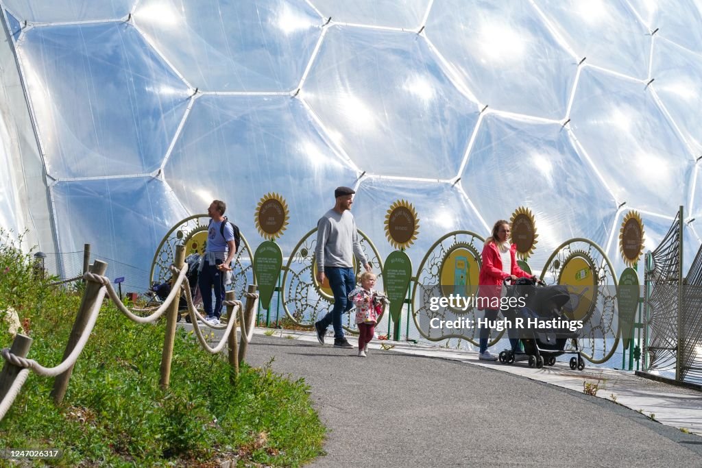 The Eden Project Reopens After Weeks In Lockdown