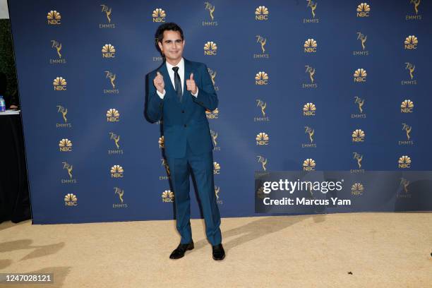 September 17, 2018: Max Minghella arriving at the 70th Primetime Emmy Awards at the Microsoft Theater?in Los Angeles, CA.