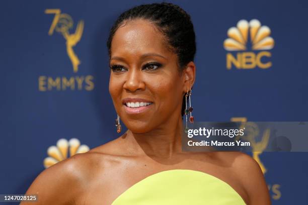 September 17, 2018: Regina King?arriving at the 70th Primetime Emmy Awards at the Microsoft Theater?in Los Angeles, CA.