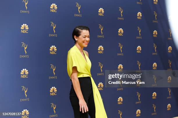 September 17, 2018: Tatiana Maslany?arriving at the 70th Primetime Emmy Awards at the Microsoft Theater?in Los Angeles, CA.