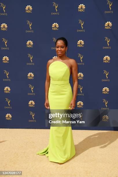 September 17, 2018: Regina King arriving at the 70th Primetime Emmy Awards at the Microsoft Theater?in Los Angeles, CA.