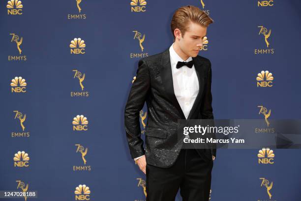 September 17, 2018:Logan Shroyer ?arriving at the 70th Primetime Emmy Awards at the Microsoft Theater?in Los Angeles, CA.