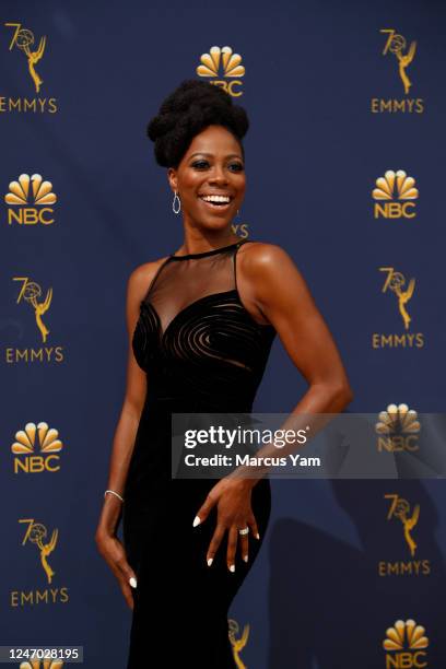 September 17, 2018: Yvonne Orji??arriving at the 70th Primetime Emmy Awards at the Microsoft Theater?in Los Angeles, CA.