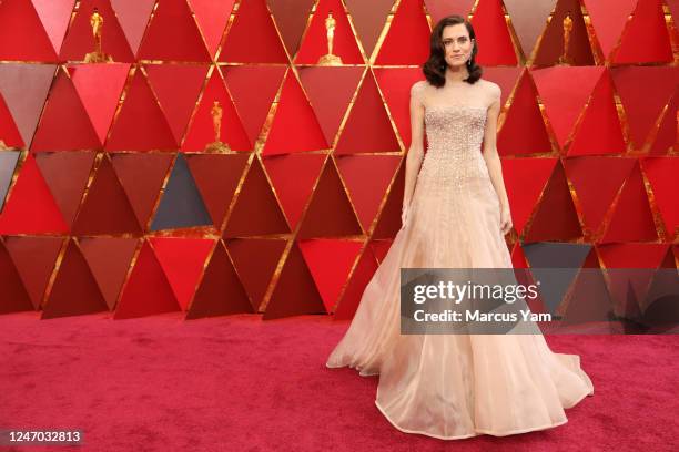 March 4, 2018 Allison Williams during the arrivals at the 90th Academy Awards on Sunday, March 4, 2018 at the Dolby Theatre at Hollywood & Highland...