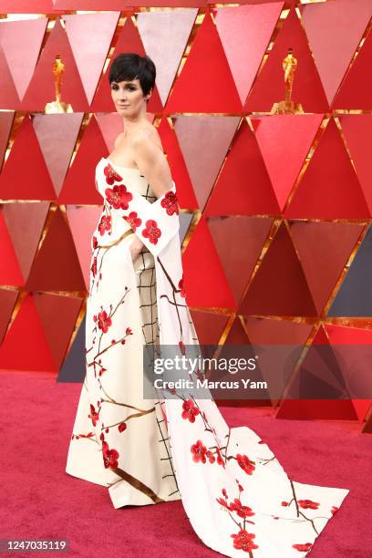 March 4, 2018 Paz Vega during the arrivals at the 90th Academy Awards on Sunday, March 4, 2018 at the Dolby Theatre at Hollywood & Highland Center in...