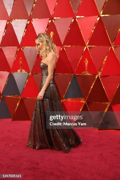 March 4, 2018 - Jennifer Lawrence during the arrivals at the 90th Academy Awards on Sunday, March 4, 2018 at the Dolby Theatre at Hollywood &...