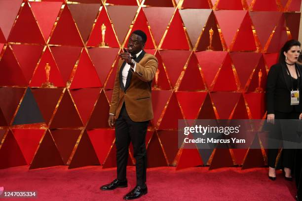 March 4, 2018 Daniel Kaluuya during the arrivals at the 90th Academy Awards on Sunday, March 4, 2018 at the Dolby Theatre at Hollywood & Highland...