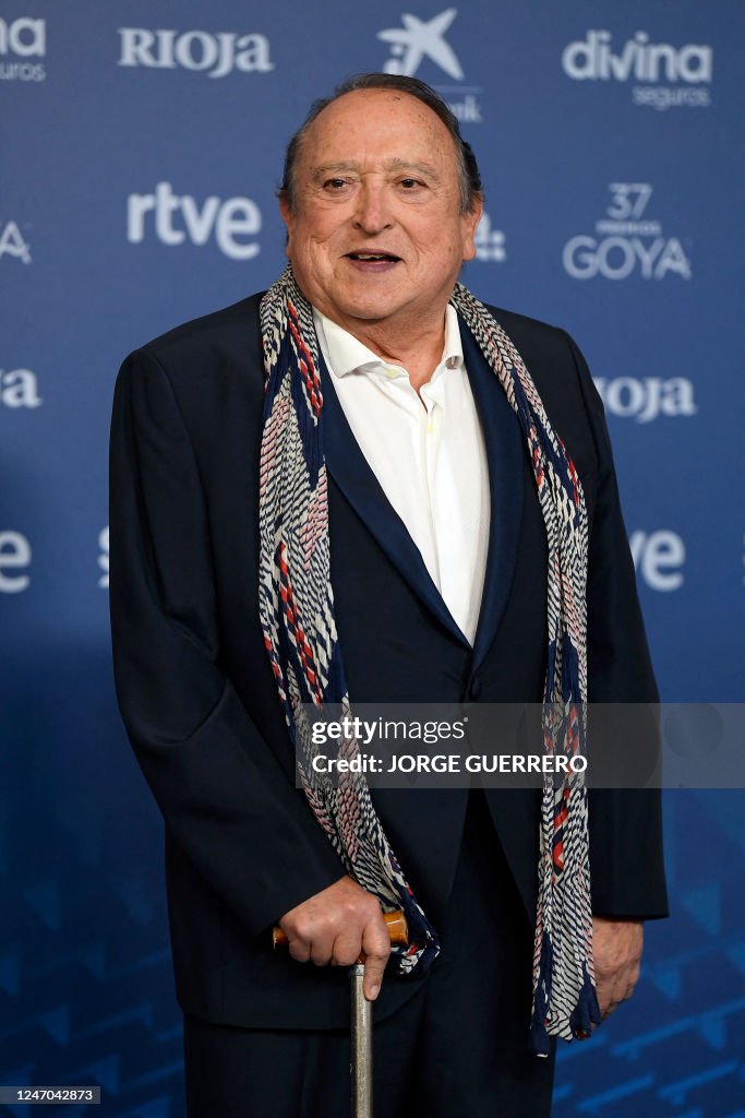 Spanish Actor And Comedian Fernando Esteso Poses On The Red Carpet At spanish-actor-and-comedian-fernando-esteso-poses-on-the-red-carpet-at