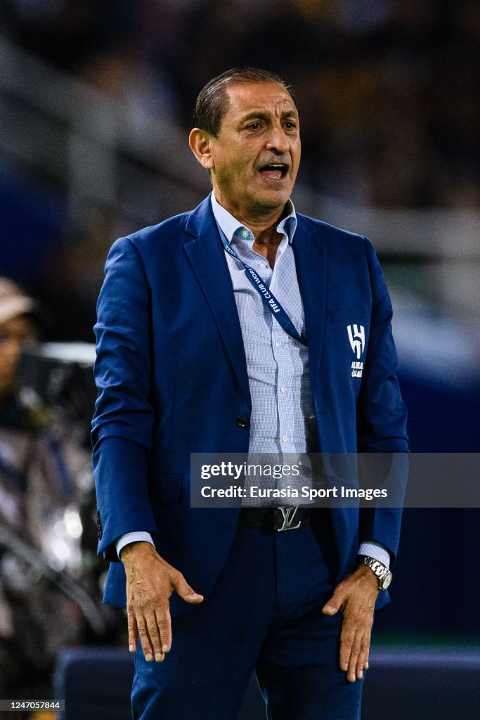 Al Hilal Head Coach Ramon Diaz gestures during the FIFA Club World... News  Photo - Getty Images