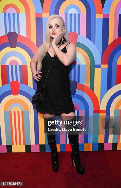 Kim Petras attends the Universal Music BRIT Awards after party 2023 at 180 The Strand on February 11, 2023 in London, England.