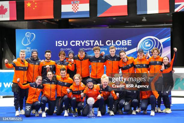 Kip Carpenter of the Netherlands, Niels Kerstholt of the Netherlands, Sjinkie Knegt of the Netherlands, Itzhak de Laat of the Netherlands, Bjorn de...