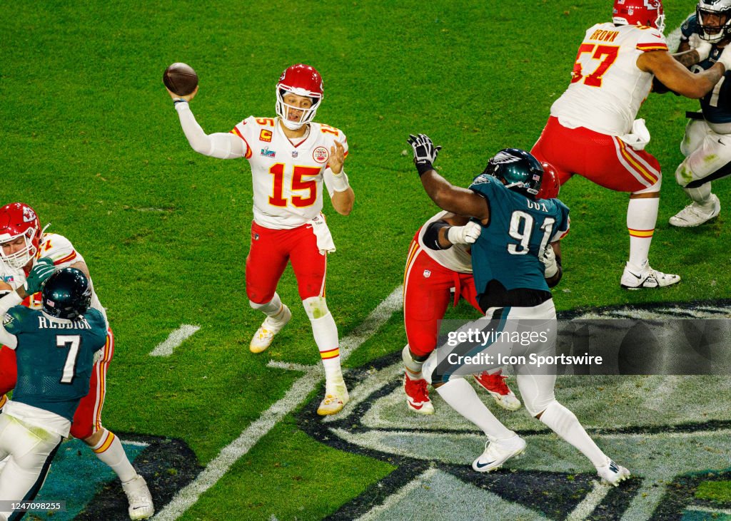 NFL: FEB 12 Super Bowl LVII - Eagles vs Chiefs