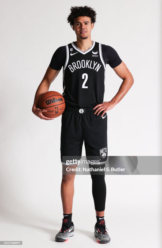 Cameron Johnson of the Brooklyn Nets poses for a portrait at The News  Photo - Getty Images