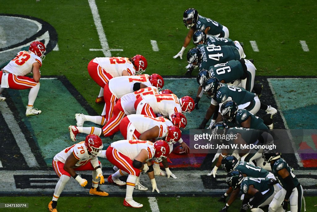 Kansas City Chiefs vs. Philadelphia Eagles, Super Bowl LVII