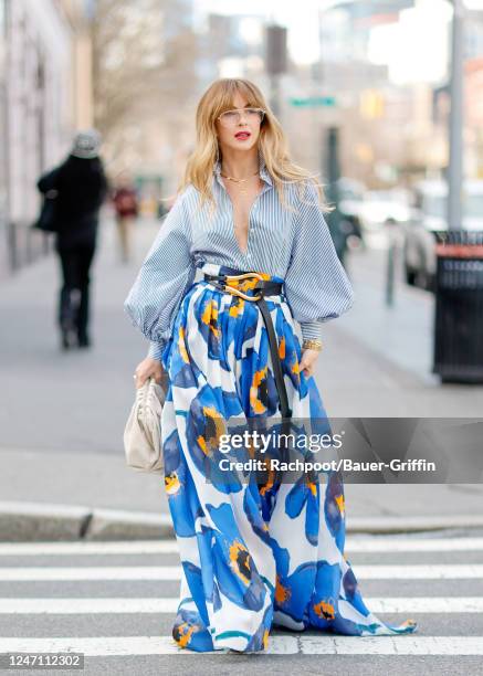 Julianne Hough is seen on February 13, 2023 in New York City.