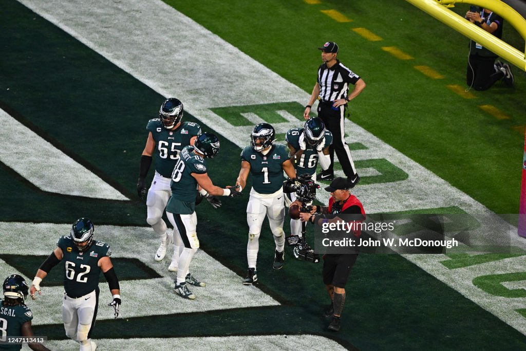 Kansas City Chiefs vs. Philadelphia Eagles, Super Bowl LVII