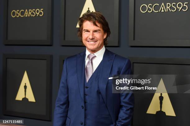 Tom Cruise at the 95th OSCARS® Nominees Luncheon held at The Beverly Hilton on February 13, 2023 in Beverly Hills, California.