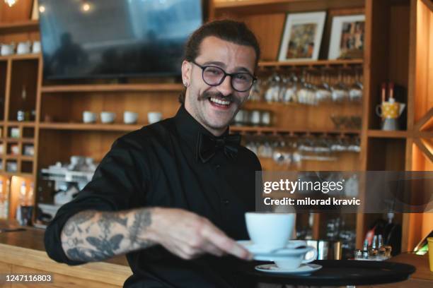 bartender - hipster barkeeper stock pictures, royalty-free photos & images