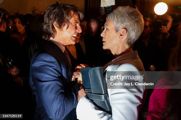 Beverly Hills, CA Tom Cruise and Jamie Lee Curtis attends the 95th Academy Awards Nominees Luncheon at the Beverly Hilton , in Beverly Hills, CA,...